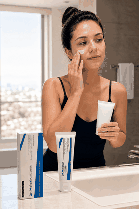 Caja y tubo Dr. Melaxin TX Cream de 60 ml